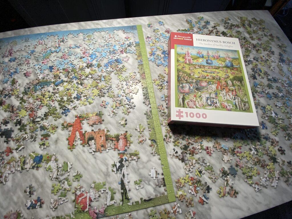 The Garden of Earthly Delights jigsaw puzzle